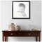 ArtToFrames 20x20" Matted Picture Frame with 16x16" Single Mat Photo Opening Framed in 1.25" Black and 2" Mat (FWM-4083-20x20)